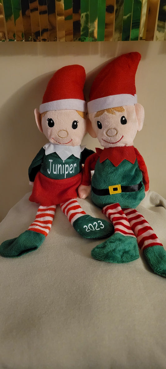 Personalized Elf Plush