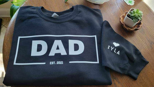 Dad personalized sweatshirt