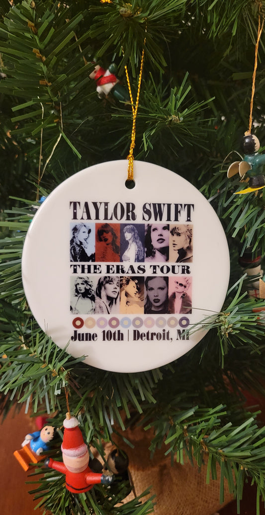 Eras Tour Ornament- Double-sided